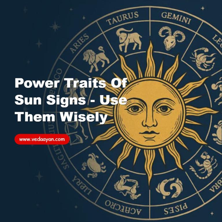 Power Traits of Sun Signs